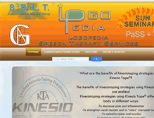 Tablet Screenshot of logopediaspeechtherapy.com